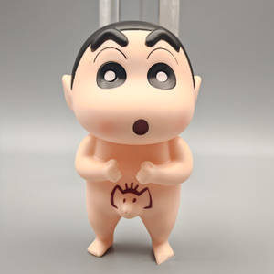 Anime japonés <span class=keywords><strong>Crayon</strong></span> <span class=keywords><strong>Shinchan</strong></span>: Elephant <span class=keywords><strong>Shinchan</strong></span> figura de vinilo, decoración de escritorio en caja, soporte de teléfono para coche - Product Image 4