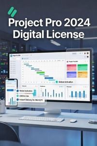 ซอฟต์แวร์คอมพิวเตอร์ Project Professional 2024 ลิขสิทธิ์ดิจิทัลแบบผูกบัญชี ใช้งานได้ทั่วโลกตลอดชีพ ส่งมอบทันที - Product Image 4
