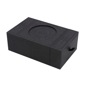 Estuche para Reloj Seismo, Diseño Moderno, Negro, con Sistema de Apertura Automática - Product Image 3