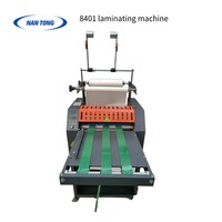 Machine à plastifier A2 A3 A4 à vente chaude, double face, vitesse réglable, automatique, état neuf