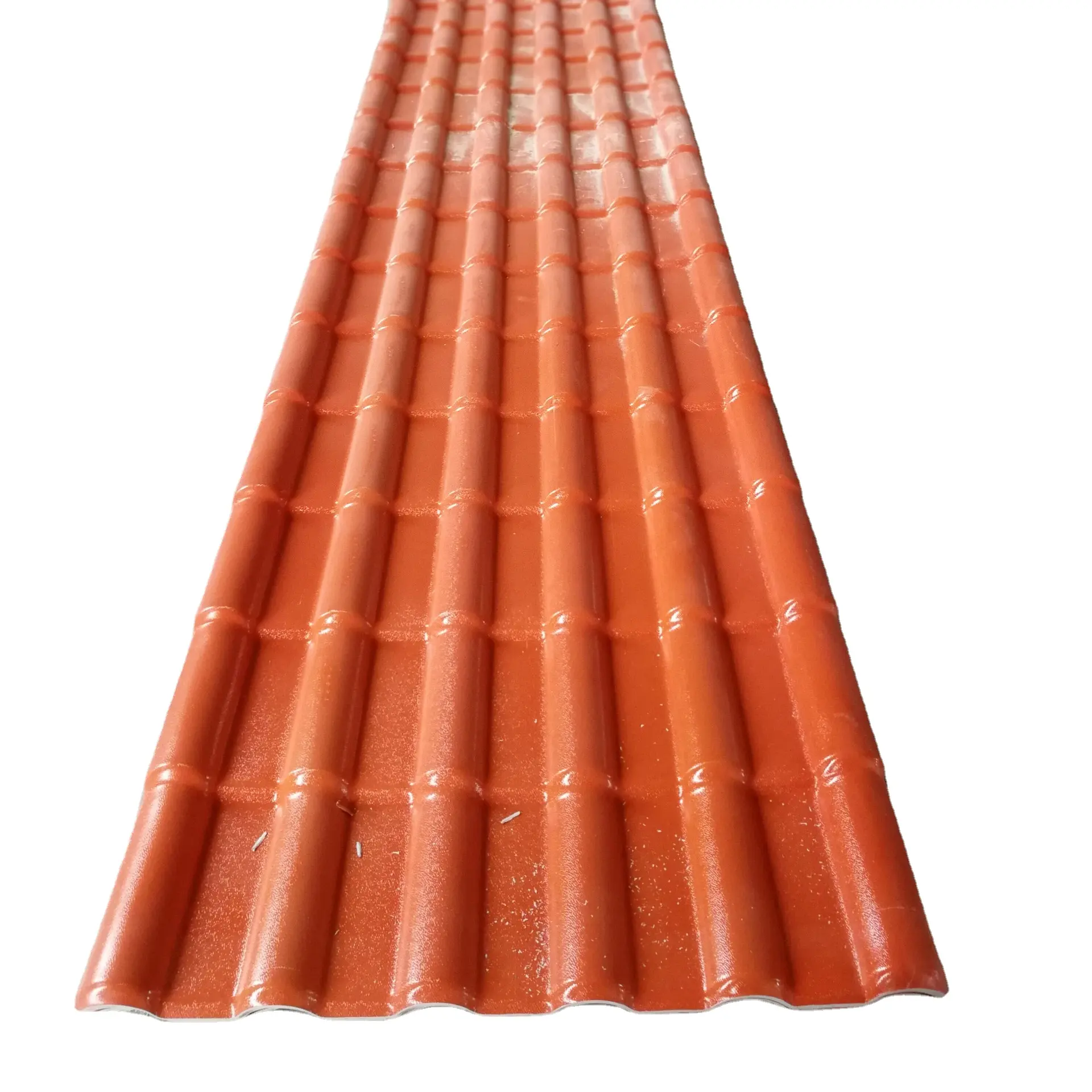 world best roofing solutions red grey green brown thermal insulated 3.0mm spanish upvc roof sheet