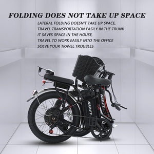Vélo Électrique <span class=keywords><strong>Pliant</strong></span> Russe 20 Pouces 350W 48V en Promotion Usine – Vélo de Ville Électrique Pliable E-Bike - Product Image 4