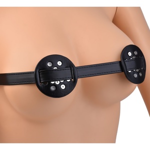 สายรัดหน้าอกแบบมีหนาม QKKQ สายรัดหน้าอก BDSM สายรัดหน้าอกหนัง กระตุ้นความรู้สึก สร้างความสุข ของเล่นทางเพศสำหรับคู่รัก - Product Image 4