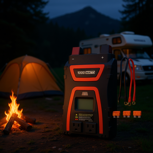 Power <b>Inverter</b> 1000 Watts Modified <b>Sine</b> <b>Wave</b> 12V To 115V For Car RV Camping Emergency Use Portable AC Converter ETL Certified - Product Image 2