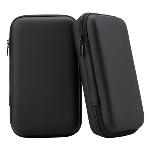 वाटरप्रूफ पु चमड़े के हार्ड शेल सुरक्षात्मक मामले जिपर क्लासिक शॉकप्रूफ गंध सबूत मोबाइल पावर हार्ड - Product Image 4