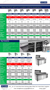 sándwich mesas de preparación de ensalada refrigerador <span class=keywords><strong>bar</strong></span> ensalada de Pizza 2 puerta contra refrigerador con <span class=keywords><strong>el</strong></span> visualizador - Product Image 4