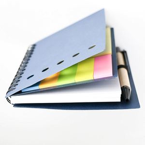Kraft Paper <b>Note</b> <b>Book</b> Combination <b>Note</b> Paper Convenience Stickers Many Times Use Notice Stickers Set Customization <b>A5</b> Size - Product Image 2