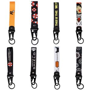 Bán buôn khuyến mại Carabiner phim hoạt hình mô hình chất lượng cao tùy chỉnh vải olecranon Keychain Mặt dây chuyền - Product Image 1