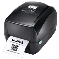 Godex RT730i Printer Kode Batang, 4 Inci Desktop 300Dpi Transfer Termal/Termal Usb Rs232 Ethernet Label Printer dengan LCD