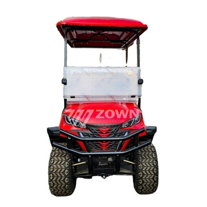 Jalan energi baru hukum 48v baterai lithium kendaraan off-road 4 tempat duduk listrik Kereta golf - Product Image 1