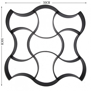 Moule pour chaussée en béton de jardin, bricolage moderne, facile à utiliser, moule pour carreaux de sol en plastique pour application hôtelière - Product Image 4