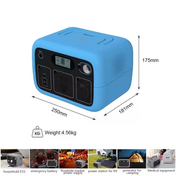 Mini Silent Solar Electric Supply AC DC Powered Portable Generators for Home MPPT Controller Portable Bank Station · image 2