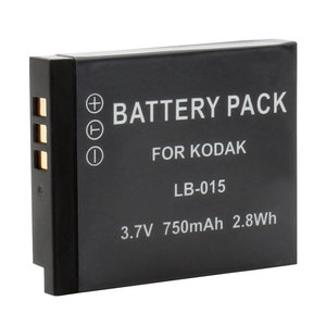 LB-015 LB 015 перезаряжаемые Цифровые Батареи литиевая батарея для экшн-камеры KODAK PIXPRO WPZ2 Спортивная камера - Product Image 1