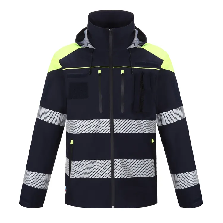 Camisa de seguridad para construcción, chaqueta transpirable de buena calidad, alta calidad, proveedor de China