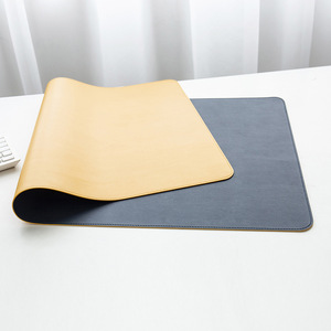 Alfombrilla Antideslizante para Ratón de Doble Cara de Cuero/Gamuza, Tapete de Escritorio para Gaming de 300*600mm, Cómoda para Oficina en Casa, Portátil, PC, <span class=keywords><strong>MacBook</strong></span> - Product Image 2