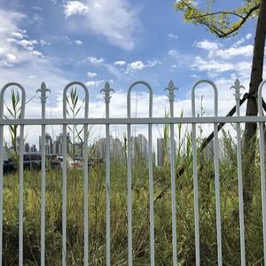 Металлические панели для ограждения сада, устойчивые к коррозии, из оцинкованной стали, решетка для ограждения, термообработанная древесина для дома и сада - Product Image 1