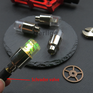 Lumière LED multicolore pour <span class=keywords><strong>valve</strong></span> <span class=keywords><strong>de</strong></span> pneu <span class=keywords><strong>de</strong></span> vélo, moto et voiture - Product Image 3