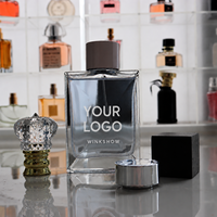 Parfum corporel longue durée écologique 100 ml pour homme, senteur agrumes, avec logo personnalisé, idéal pour les vendeurs de parfums en ligne