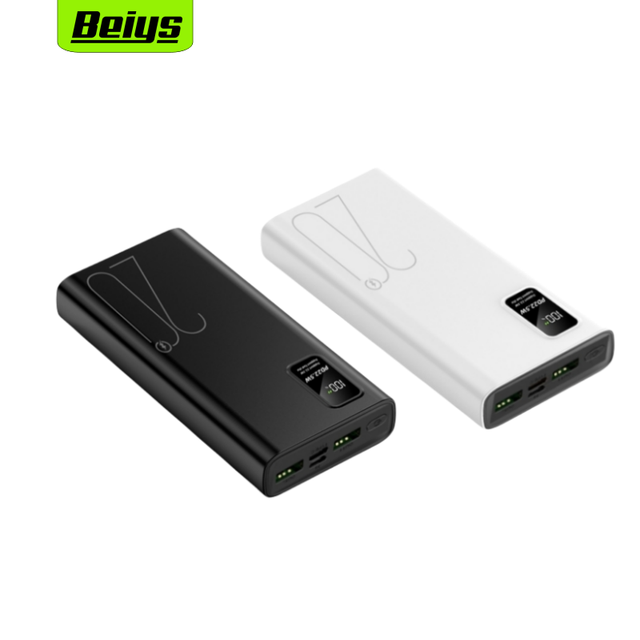 Latest Model 22.5W Type C Output Super Fast Charging Powerbank 20000mAh Digital Display Real Capacity PD20W 20000mAh Power Bank