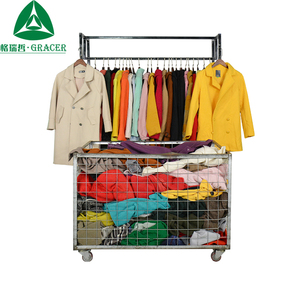 Usato Vestiti di Marca Delle Donne di Inverno Cappotto di Lana Pettinata Della Corea Vestiti di Seconda Mano - Product Image 6