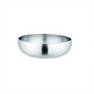 Ensaladera de acero inoxidable para servir-Portis Servidor de ensalada moderno Portis Cuenco para mezclar ensaladas duradero - Product Image 1