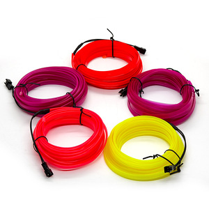 Tira de luces LED para coche, venta al por mayor transfronteriza, luces LED frías para interior de coche, luces decorativas para coche, iluminación ambiental interior, personalización - Product Image 1