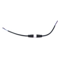 Flacher 2-poliger Stecker LED-Streifen Licht Außen strom versorgung Anschluss Solar kabel Anschluss kabel
