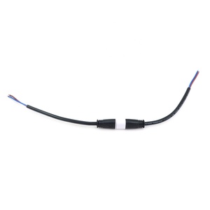 Flacher 2-poliger Stecker LED-Streifen Licht Außen strom versorgung Anschluss Solar kabel Anschluss kabel - Product Image 5