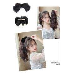 Pinza extraíble para mujer, accesorio para peinar el cabello parcial con pasador de cinta, Metal para peinar el cabello - Product Image 1