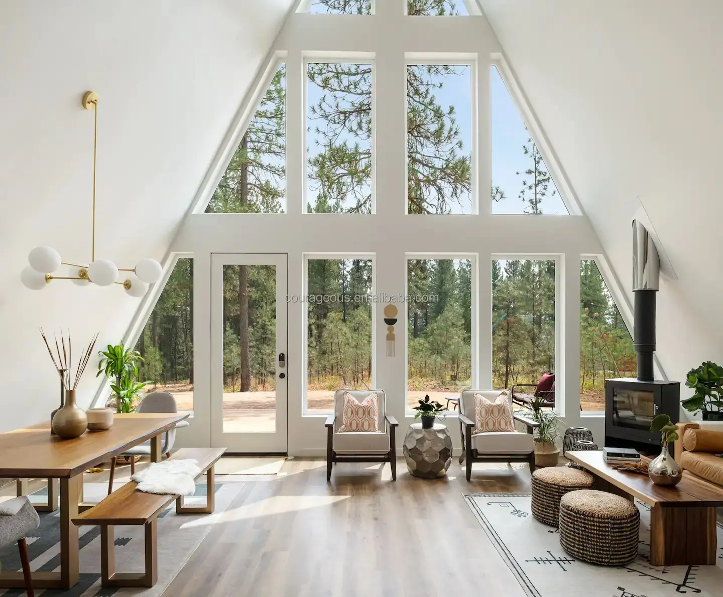 Airbnb Populaire Een Frame Huis