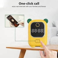 Réveil d'alarme Tuya avec caméra de surveillance intelligente HD Wifi IP IR 940nm, vision nocturne, appel, surveillance de bébé, application