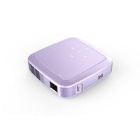 S-180 DLP 4K Portable Mini Projecteur Smart Android Wifi Sans Fil 8000mAh Batterie LED Lampe De Poche Vidéo Beamer pour Home Cinéma