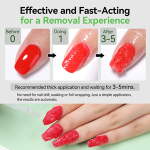 BORN PRETTY Nueva Fórmula Mejorada Removedor de Esmalte de Uñas Líquido Sin Acetona 60g Gran Capacidad Removedor Rápido Vegano - Product Image 4