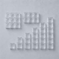 Base transparente pour jouet clicker DIY, jouet anti-stress personnalisable, kit de base pour jouet clicker DIY