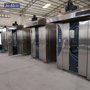 เตาอบเด็คแก๊ส/ไฟฟ้า/ดีเซลแบบใหม่ 1 รถเข็น 32 ถาด 380V อุปกรณ์เบเกอรี่อัตโนมัติสำหรับอบผลไม้ ข้าวโพด ขนมปัง พร้อมชั้นวางแบบง่าย รุ่น EASY RACK S - Product Image 5