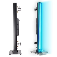 Barre lumineuse LED stroboscopique couleur étanche IP66 avec contrôle DMX, éclairage de scène matriciel LED pour concerts DJ en extérieur avec 100-240VAC