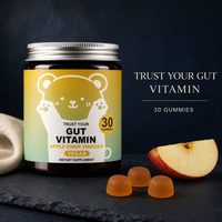Gummies au vinaigre de cidre de pomme véganes, vitamines ACV, flacon de 30 unités, supplément alimentaire à croquer pour une nutrition quotidienne, emballage de vente au détail