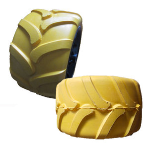 <span class=keywords><strong>Roue</strong></span> en mousse PU de sable de 7 pouces de <span class=keywords><strong>large</strong></span> <span class=keywords><strong>pour</strong></span> wagon de fret de <span class=keywords><strong>chariot</strong></span> de plage pliant extérieur - Product Image 5