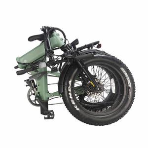 Naicisports 20 Inch Aluminum Folding E-Bike 500W Motor 7-Speed Lithium Battery Front+Rear... - with Spare Bundle - Product Image 3