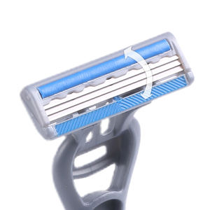 Gratis Sample Unieke Ontwerp Groothandel Thuisgebruik Mannen Scheerapparaat Scheerapparaat Triple Blade Scheermes - Product Image 6