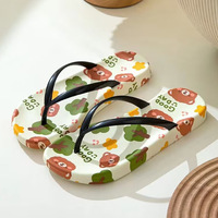 Nouvelle Arrivée – Tongs légères et souples pour femme, style décontracté d'été, antidérapantes, à motif dessin animé, pour l'extérieur