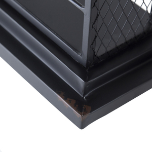 Black Floating Wine <b>Bar</b> Shelf 26x5.1x28.3 With Glass Holder And Display Shelves - Product Image 4