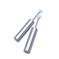 Poubelle à cylindre hydraulique réglable, en acier inoxydable, avec amortisseur réglable, livraison gratuite