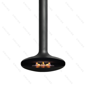 CRUISE OEM/ODM Household Hanging Floating Rotating Electric Suspended <strong>Fireplace</strong> Water <strong>Mist</strong> 1100mm Freestanding <strong>Fireplace</strong> - Product Image 1