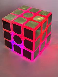 <span class=keywords><strong>Cubo</strong></span> de Velocidad Magnético y Luminoso Transparente 3x3x3 (2 y 3) con Imán Ajustable, Personalización DIY, Regalo Premium para Coleccionistas - Product Image 5