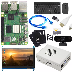 <span class=keywords><strong>Raspberry</strong></span> <span class=keywords><strong>Pi</strong></span> 5 1 Go 2 Go 4 Go 8 Go 16 Go Ordinateur à écran tactile de 7 pouces Kit <span class=keywords><strong>clavier</strong></span> et <span class=keywords><strong>souris</strong></span> <span class=keywords><strong>sans</strong></span> <span class=keywords><strong>fil</strong></span> 64 bits Arm Cortex-A76 - Product Image 1