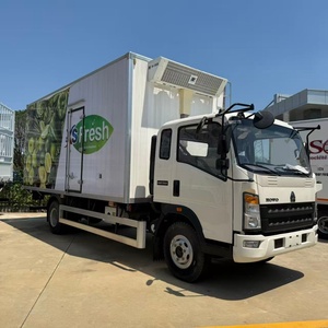 รถบรรทุกห้องเย็น HOWO 7 ตัน สำหรับขนส่งสินค้าประเภทนม เนื้อสัตว์ ปลา ผัก ขาย - Product Image 3
