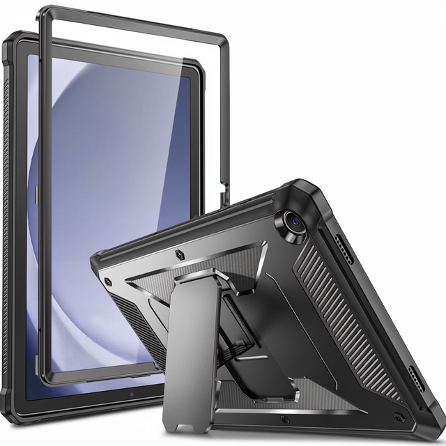 TPU Shockproof Case for for Tab A11 X230 A9+ A9 Plus X210 11 Inch 2023 Robust Unibody Design Protective Kickstand Built-in Cover
