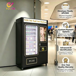 Máquina expendedora de impresión de uñas con IA de autoservicio y marco de metal sólido, que utiliza la belleza de la IA para imprimir fotos personalizadas - Product Image 1