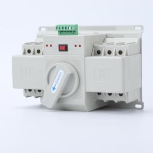 DIN đường sắt thay đổi trên chuyển đổi 40A 63A năng lượng mặt trời điện kép tự động chuyển đổi 2P ATS - Product Image 5